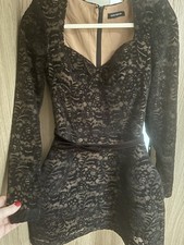 Nadine Merabi Black Dress Size