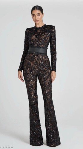 Nadine merabi black jumpsuit - nadine,