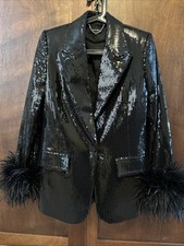 Nadine Merabi Sequin Blazer