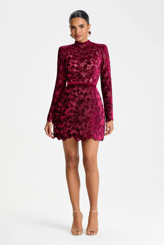 Nadine merabi lydia burgundy - nadine,