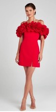 Nadine Merabi Renee Red Dress