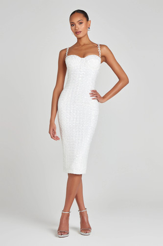 Nadine merabi nina white dress - nadine,