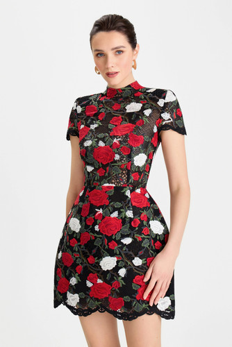 Nadine merabi mia floral dress - mia,